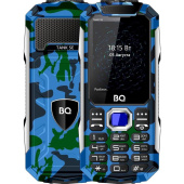 Мобильный телефон BQ 2432 Tank SE синий/зеленый