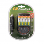 Зарядное устройство GP PB50GS270CA для 4-х аккумуляторов АА/ААА (в комплекте 4 аккумулятора АА емкостью 2700 mAh)