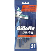 Бритва одноразовая Gillette Blue 2 Plus (5 штук в упаковке)