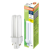 Лампа люминесцентная Osram 18 Вт G24q-2 D/E 3000 К 1200 Лм  (4099854122354)