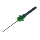 Игла двусторонняя Lind-Vac 21G 0.8x25 мм зеленая (100 штук в упаковке) купить в интернет-магазине товаров для офиса и дома ТопГрад с доставкой