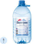 Вода минеральная Пилигрим столовая негазированная 5 л купить в интернет-магазине товаров для офиса и дома ТопГрад с доставкой