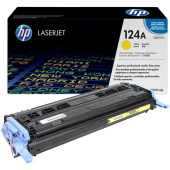 Картридж лазерный HP 124A Q6002A желтый оригинальный