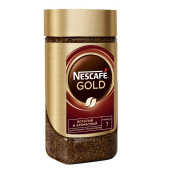 Кофе растворимый Nescafe Gold 95 г (стеклянная банка)