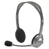 Гарнитура проводная Logitech H110 (981-000472)
