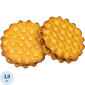 Печенье сдобное Дымка Домашние вафельки с малиновой начинкой 3.8 кг купить в интернет-магазине товаров для офиса и дома ТопГрад с доставкой