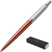 Ручка шариковая Parker Jotter Chelsea Orange CT цвет чернил синий цвет корпуса оранжевый (артикул производителя 1953189)