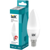 Лампа светодиодная IEK LLE-C35-7-230-40-E14 7 Вт Е14 С 4000 К 700 Лм (459836)