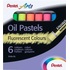 Пастель масляная Pentel Arts круглая 6 цветов