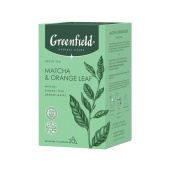 Чай зеленый Greenfield Natural Tisane Matcha & Orange Leaf 20 пакетиков
