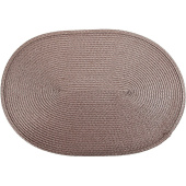 Салфетка сервировочная (плейсмат) Nouvelle Daily Casual line 30x44 см  коричневая (4 штуки в упаковке)