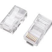 Коннектор Rexant 05-1021 RJ-45 cat 5e 100 штук в упаковке