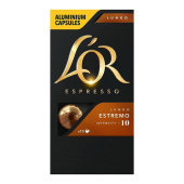 Кофе в капсулах для кофемашин L'or Espresso Lungo Estremo (10 штук в упаковке) купить в интернет-магазине товаров для офиса и дома ТопГрад с доставкой