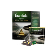Чай черный Greenfield Royal Earl Grey 20 пирамидок (бергамот)