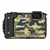 Цифровой компактный Фотоаппарат Nikon Coolpix W300 серый/камуфляжный