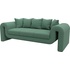 Диван Комфорт Волна трёхместный зелёный ткань купить в интернет-магазине товаров для офиса и дома ТопГрад с доставкой