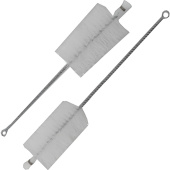 Ершик бутылочный искусственная щетина (10 штук в упаковке) купить в интернет-магазине товаров для офиса и дома ТопГрад с доставкой