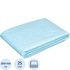 Простыня одноразовая Инмедиз нестерильная в сложении 200x140 см голубая  25 г/кв.м (10 штук в упаковке) купить в интернет-магазине товаров для офиса и дома ТопГрад с доставкой