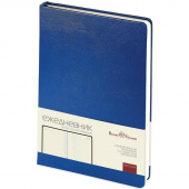 Ежедневник недатированный Bruno Visconti Megapolis искусственная кожа А5 160 листов синий (145x215 мм)
