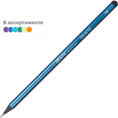 Карандаш чернографитный деревянный HB Attache Galactic заточенный круглый