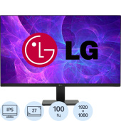 Монитор 27'' LG 27MR400-B.ARUQ чёрный