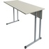 Стол ученический для лаборатории (серый, рост 6)