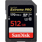 Карта памяти SanDisk Extreme PRO SDXC UHS-I Cl10 SDSDXXY-512G-GN4IN