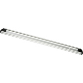 Рейлинг для хранения инвентаря настенный FBK алюминий чёрный (длина 500  мм)