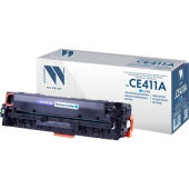 Картридж лазерный NV Print CE411A NV-CE411AC для HP голубой совместимый