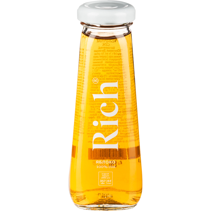 Сок Rich яблочный 0.2 л