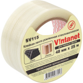 Клейкая лента армированная Vintanet SV115 48 мм х 25 м 150 мкм  прозрачная