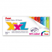 Пастель масляная Pentel XXL 16 цветов