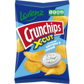 Чипсы Lorenz Crunchips X-Cut со вкусом сметаны и специй рифлёные 70 г купить в интернет-магазине товаров для офиса и дома ТопГрад с доставкой