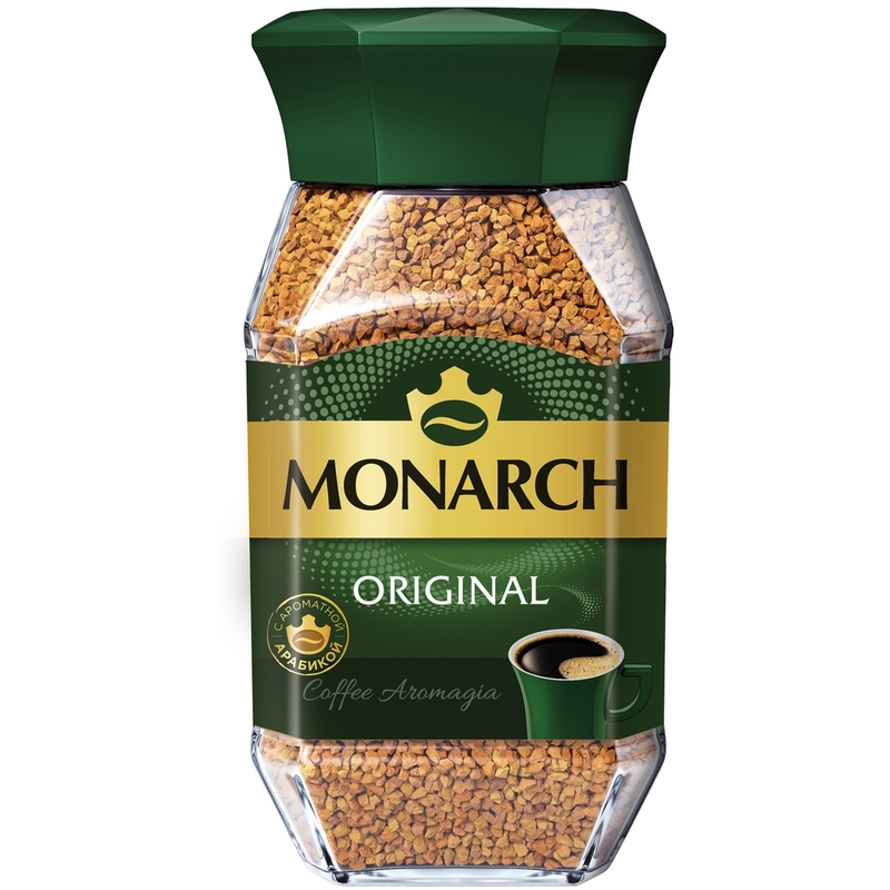 Кофе растворимый Monarch Original 95 г (стеклянная банка)