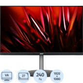 Монитор 27'' Acer Nitro XF273UXbmiiprx чёрный (UM.HX3CD.X01)