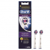 Насадки для электрических зубных щеток Oral-B 3D White EB18 отбеливающие (2 штуки в упаковке)