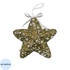 Ёлочная игрушка Время Чудес полистирол золотистая (высота 13.5 см)
