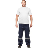 Футболка белая короткий рукав 100% хлопок (размер 48-50 (L))