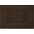 Полотенце махровое Коврик 50x70 см 550 г/кв.м коричневое