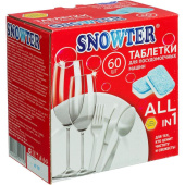Таблетки для посудомоечных машин Snowter All in 1 (60 штук в комплекте)