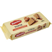 Вафли Яшкино с вареной сгущенкой 300 г купить в интернет-магазине товаров для офиса и дома ТопГрад с доставкой