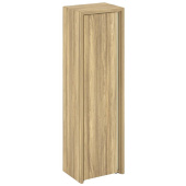 Гардероб Corner COR.GB-1 L (гикори песочный/ваниль, 600x450x2000 мм)