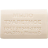 Мыло туалетное 200 г без обертки