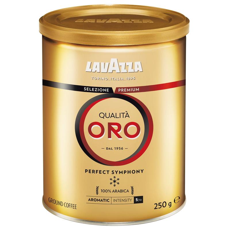 Кофе молотый Lavazza Qualita Oro 250 г (жестяная банка)