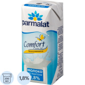Молоко без лактозы Parmalat Comfort ультрапастеризованное 1.8% 200 мл купить в интернет-магазине товаров для офиса и дома ТопГрад с доставкой