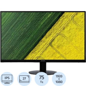 Монитор 27 Acer SA270Bbmipux чёрный (UM.HS0EE.B01)