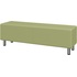 Банкетка трехместная Юнит-Док U-b2 светло-зеленая (искусственная кожа,  1480х410х450 мм)