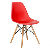 Стул для столовых Eames красный (460х535х820 мм)