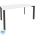 Стол прямой ONIX-П O.MP-SP-4.8 (белый бриллиант/белый, 1580х800х750 мм)