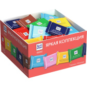 Шоколад порционный Ritter Sport Bunter Mix ассорти (84 штуки по 16 г)